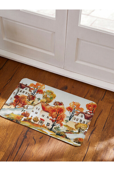 LC Waikiki Nevavm Farkıyla Lcw Home Mixed Patterned 40X60 cm Bath Mat