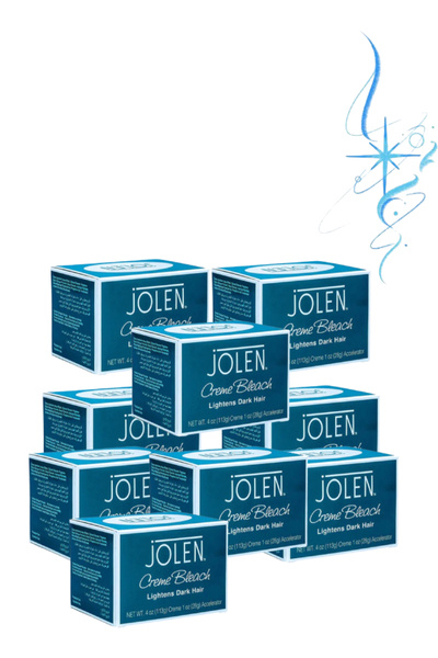 jOLEN 9 قطع كريم مبيض 113 جرام