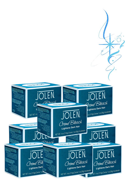 jOLEN 8 قطع كريم تبييض 113 جرام