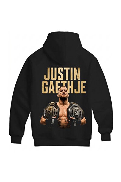 PANDORICA Justin Gaethje unisex majica od 100% pamuka, veće veličine