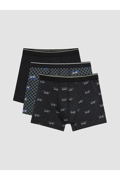 LC Waikiki Esvab • Modern & Premium Cotton Flexible Men's Boxer Briefs 3-Pack