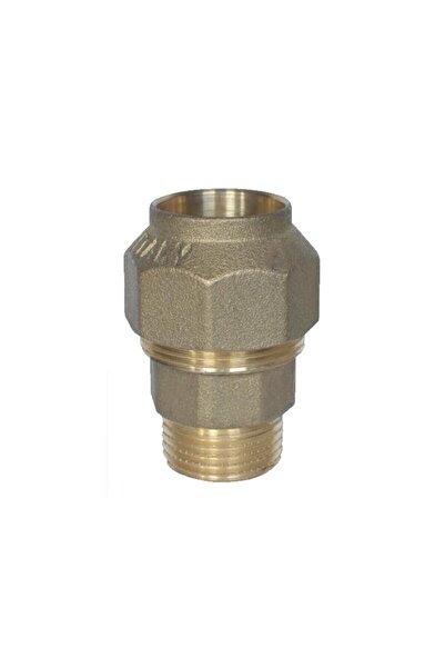 Flamex Mufă rapidă alamă, 25 mm x 3/4" FE, îmbinare rapidă pentru țeavă PEHD