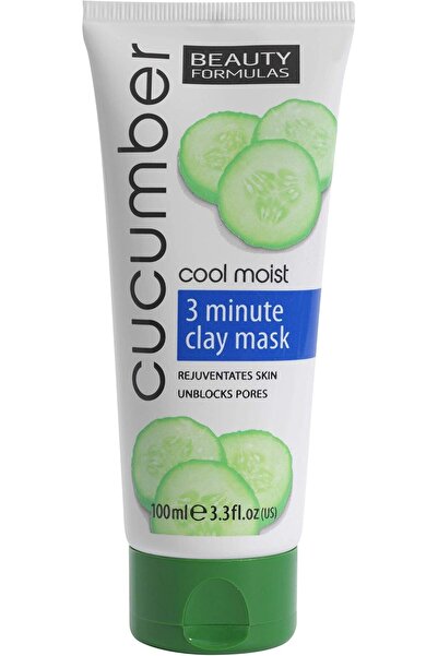BEAUTY FORMULAS Clay Mask 100 mlCucumber