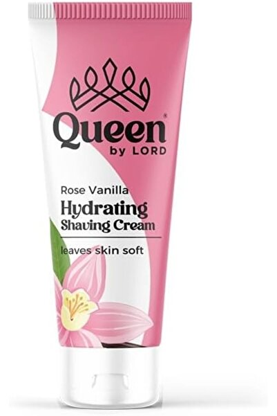 QUEENTLY Queen by Lord Rose Vanilla Scented Hydrating Shaving Cream 75 ml