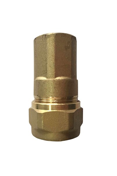 Flamex Racord rapid alamă pentru țevi metalice, Ø25 mm x 3/4", FI