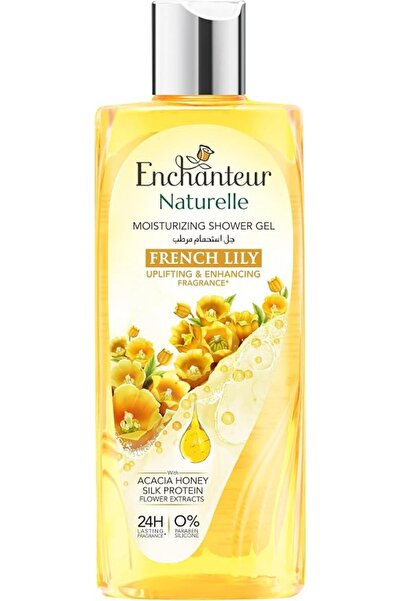 ENCHANTEUR جل استحمام مرطب من ناتشريل، برائحة الزنبق الفرنسي، مع عسل الأكاسيا...