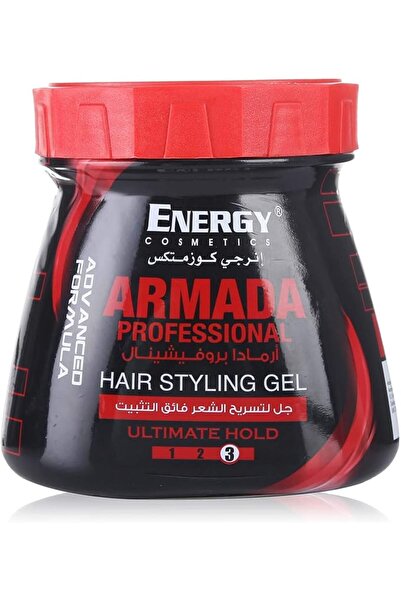 Energy 1103052 جل تصفيف الشعر أرمادا 1000 مل، أحمر