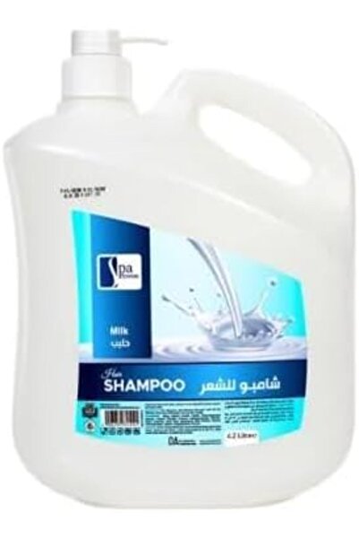 Spa System شامبو الحليب لجميع أنواع الشعر 4.2 لتر