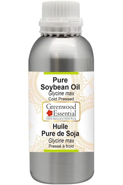 Greenwood Essential زيت فول الصويا النقي (Glycine max) معصور على البارد 50 مل...
