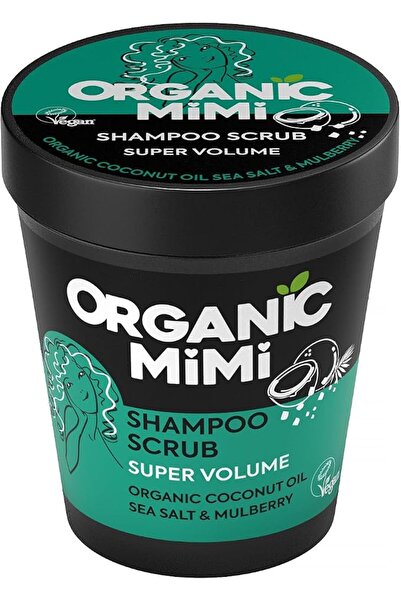 ORGANİC MİMİ شامبو سوبر فوليوم بملح البحر وخلاصة التوت 280 جرام