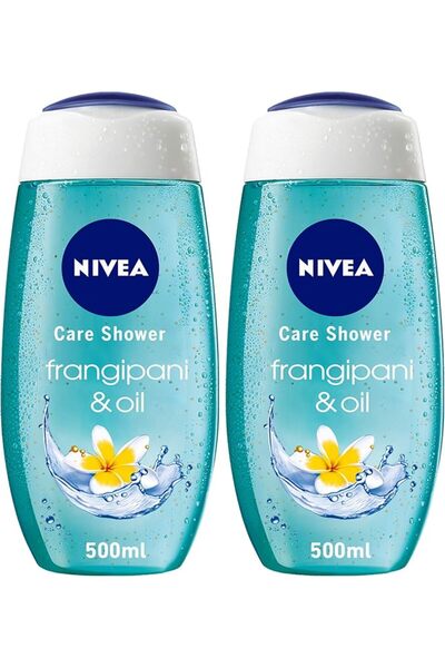 Nivea Body جل استحمام نيفيا، برائحة الفرانجيباني مع حبيبات الزيت المغذية، 250 مل