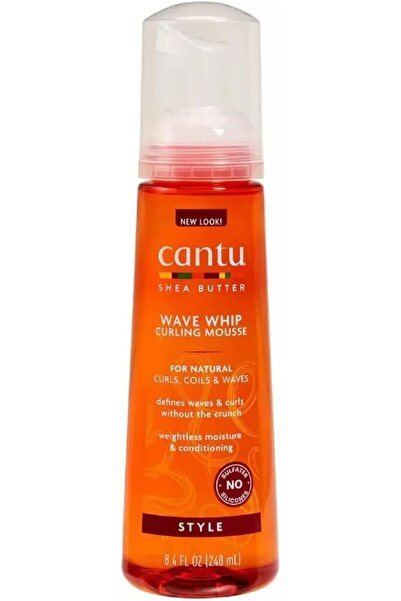 Cantu زبدة الشيا للشعر الطبيعي، موس تمويج الشعر، 8.4 أونصة (248 مل)