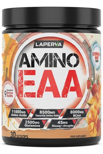 Laperva Amino EAA Powder - Complete Essential Amino Acids with High BCAA Cont...