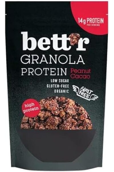 BETTR Smart Organic Protein Granola With Peanuts And Cacao 300 g