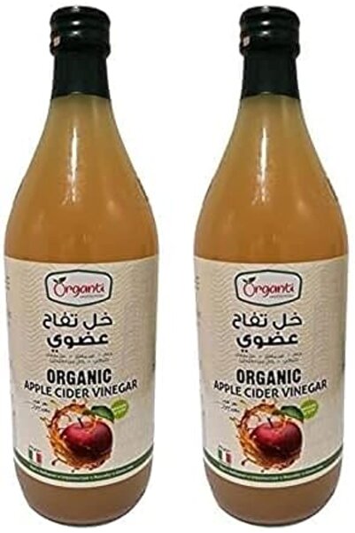 Organti Organic Apple Cider Vinegar, 1 L