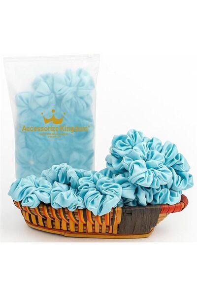 Accessorize Kingdom Premium Hair Scrunchie for Women| Scrunchies for Girls | ...