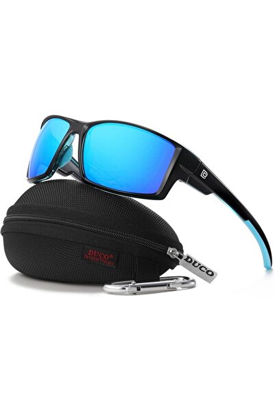 DUCOO DUCO Polarized Sports Sunglasses for Men Women UV400 Protection Lightwe...