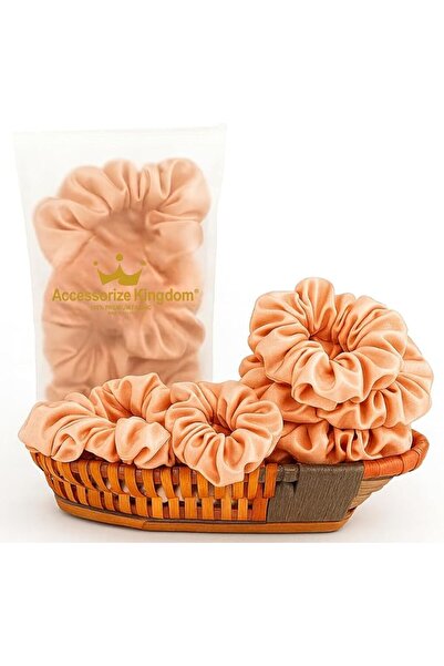 Accessorize Kingdom Premium Hair Scrunchie for Women| Scrunchies for Girls | ...