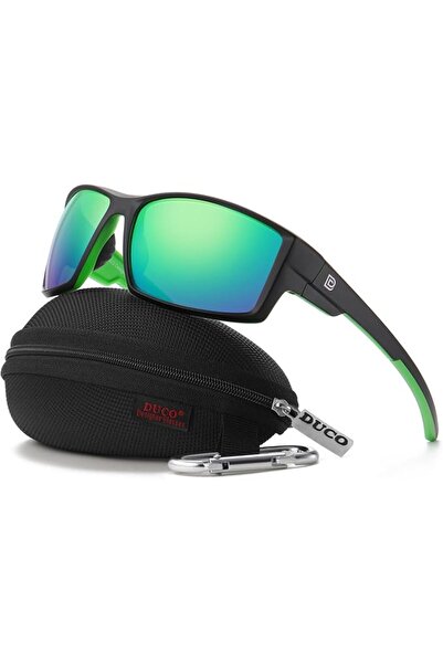 DUCOO DUCO Polarized Sports Sunglasses for Men Women UV400 Protection Lightwe...