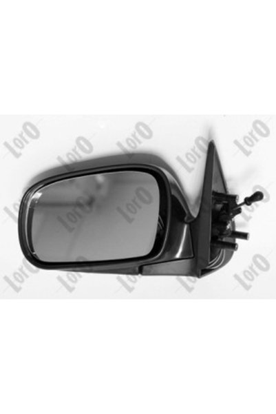 LORO Oglindă exterioară stânga plană neagră Daewoo Nexia / Racer / Cielo 9613...