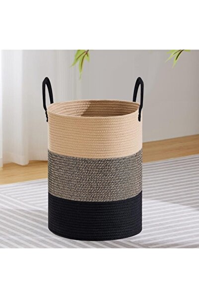 VIPOSCO Large Laundry Hamper, Tall Woven Rope Storage Basket for Blanket, Toy...