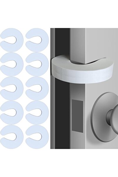 Generic Door Finger Protector Guards, 10-Pack, Foam Safety Door Stoppers with...