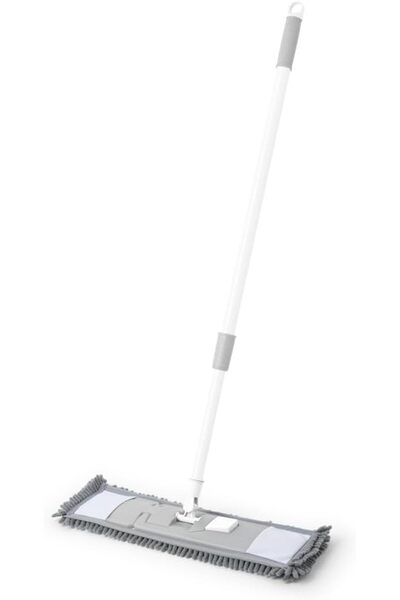 ROYALFORD CleanTech Microfiber 40cm Flat Mop RF12846 with Long Iron Handle 10...