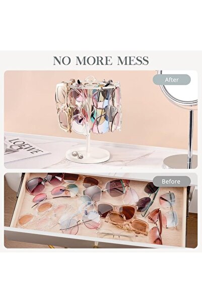 Procases ProCase Sunglasses Organizer Glasses Holder Eyeglasses Stand, Upgraded Large Capacity Sunglass Stora