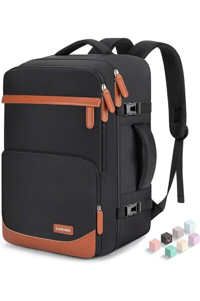 GENERAL 40L Travel Backpack with USB Charging Port|Waterproof Carry-On Bag|Bu...