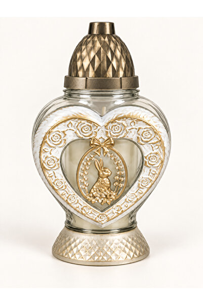 Generic Brand Heart candle 6 pcs/box, burning time 48 hours