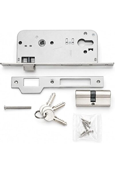 Generic Door Lock with three key,Lock with Double Cylinder, High Quality Door...