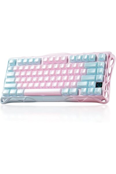 Gravastar Mercury K1 Pro Wireless Gaming Keyboard, Aluminium Alloy, 75% Custo...