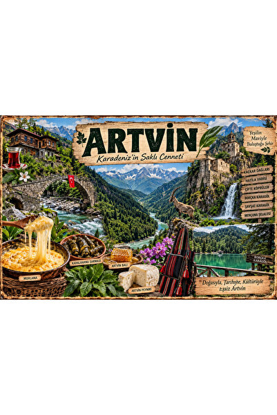 Lucena Artvin Ρετρό Μεταλλική Πινακίδα Τοίχου |   Τοπική Πολιτιστική Ιστορία ...