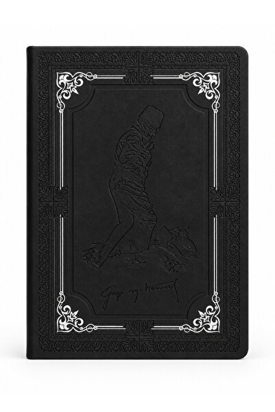 Victoria's Journals Caiet Ataturk A5 cu linii – Cu cutie cadou, 136 de coli, ...