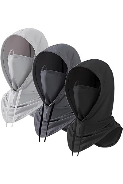X SPRING Summer Balaclava, 3 Pack UV Protection Face Cover, Breathable Sun Ho...