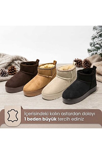 POLEN Women's Fur-Lined Winter Boots