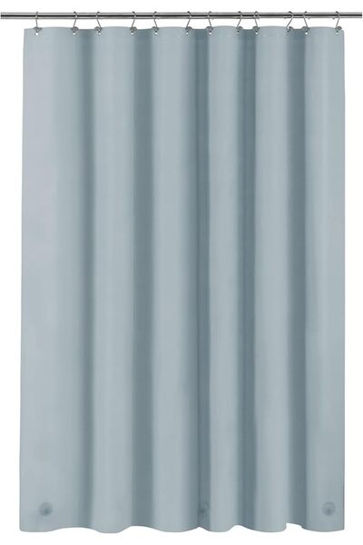 Barossa Design Shower Curtain Liner with 6 Weighted Magnets - Heavy Duty PEVA...