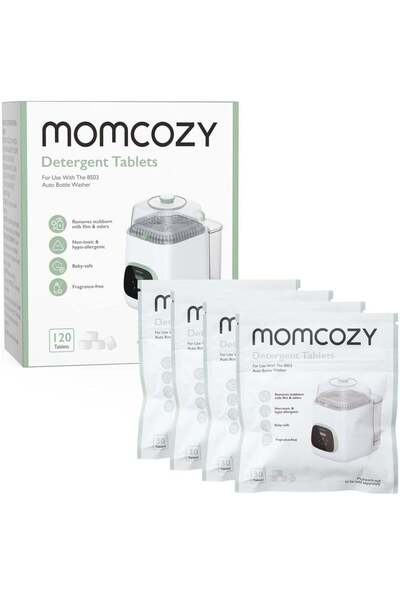 Momcozy - Official Washing Block for KleanPal Pro Baby Bottle Washer 120 Tablets