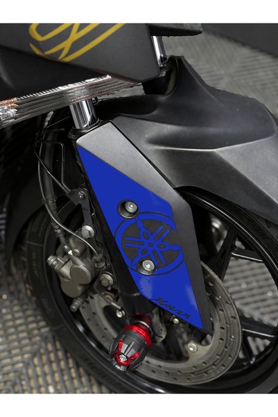 Banxtre Yamaha Xmax Ön Çamurluk için Logolu Detay Sticker (Sağ-Sol) (2018-202...