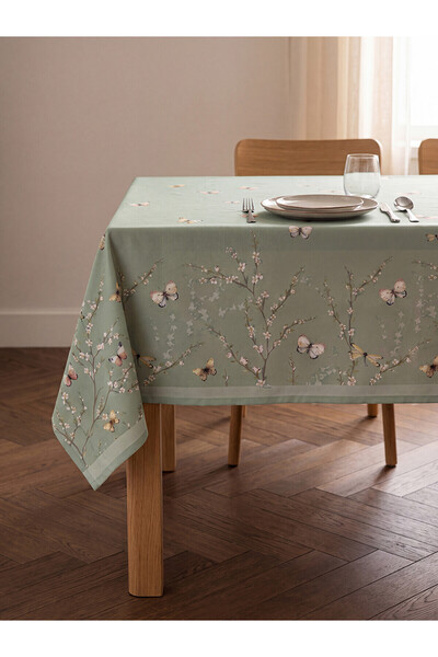 LC Waikiki Two Mt Shop Quality Lcw Home Mixed Floral 150X200 cm Tablecloth