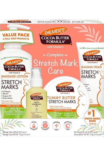 Palmer's Cosmetics (RSA) مجموعة بالمرز للعناية الكاملة بالبشرة وعلامات التمدد...