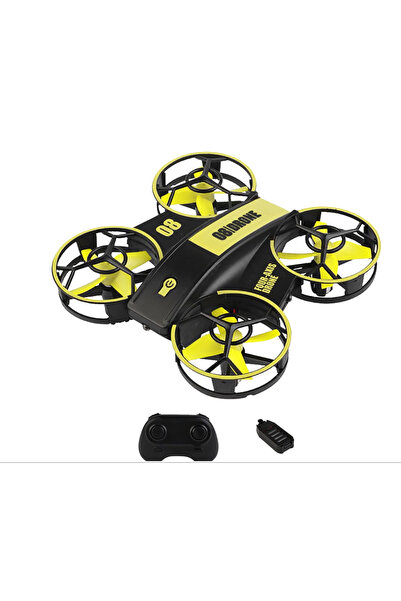 zerzembe Geliştirilmiş Mini Drone, Çocuklar ve Yeni Başlayanlar İçin Bile Kolay Uçurulabilir, Otomatik Hover Özelliği, Başsız Mod, Pil ve Uzaktan Kumandalı RC Helikopter