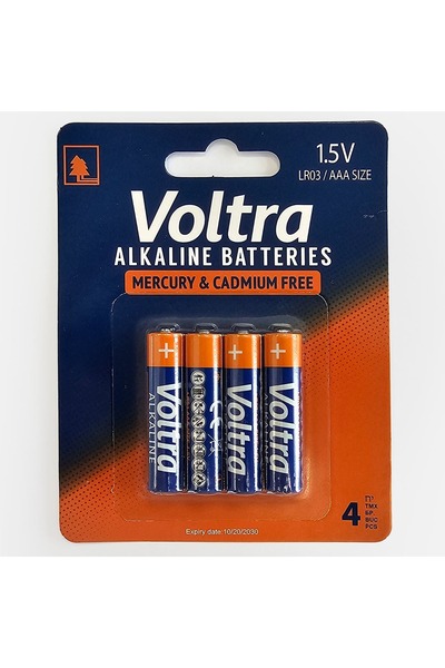 CATIANO Baterii Alcaline AAA 1.5V - 4buc