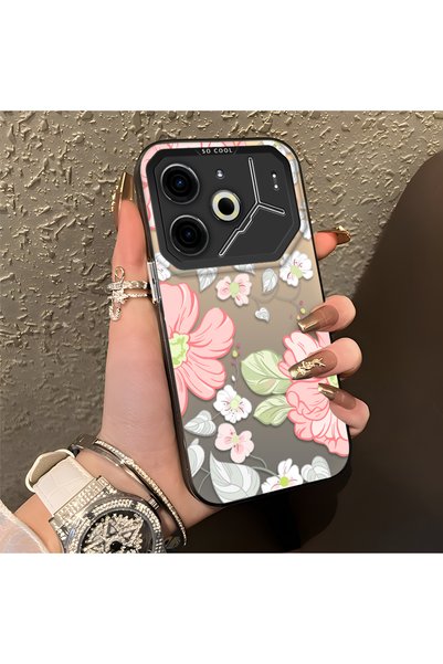 CHICASELUX متوافق مع هاتف Tecno Pova 6/Pova 6 Pro 5G، طباعة أنيقة مقاومة للصد...