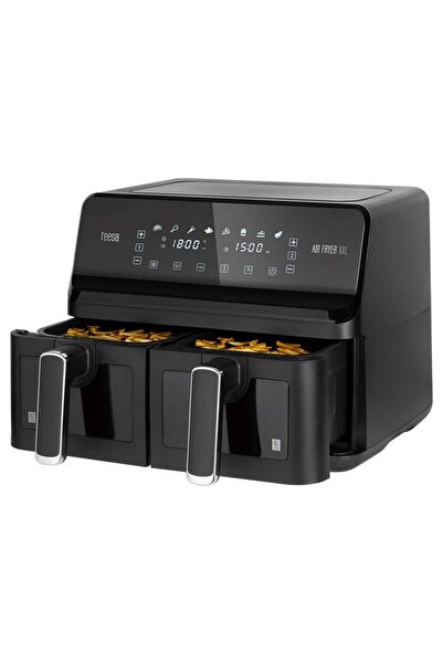 Teesa Friteuză cu aer cald, dublă, 8 litri, 2700W, Premium