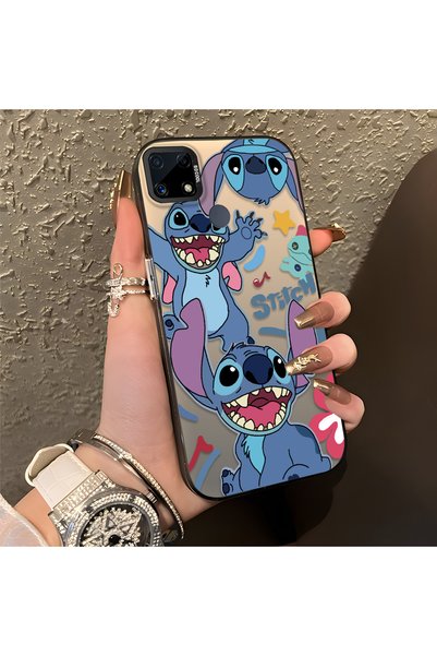 CHICASELUX متوافق مع Realme C15/C25/C25S، نمط حماية من الصدمات على شكل وحش كر...