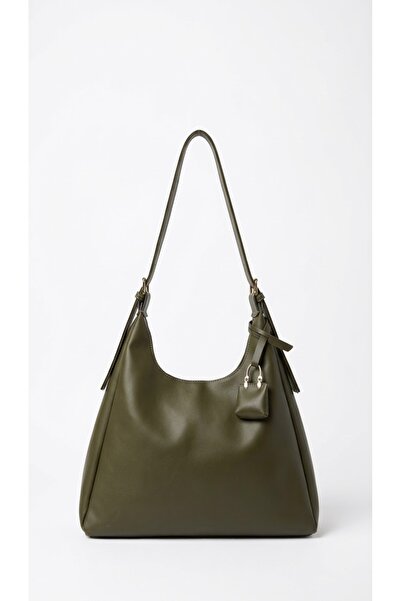 SHIKIRTI BAG STORE Γυναικεία τσάντα ώμου με λεπτομέρεια μίνι τσάντα