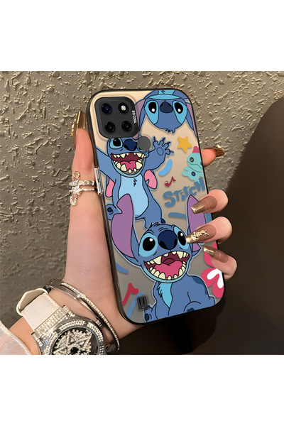 CHICASELUX متوافق مع Realme C21Y/C25Y، نمط حماية من الصدمات على شكل وحش كرتون...