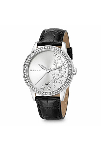 Esprit Γυναικείο ασημένιο ρολόι με πέτρες ES107302001