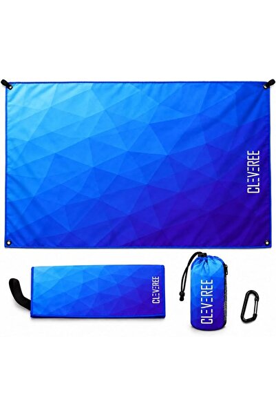 CLEVEREE Beach and Gym Towel for Men Women - Microfiber Swimming Pool Towel -...